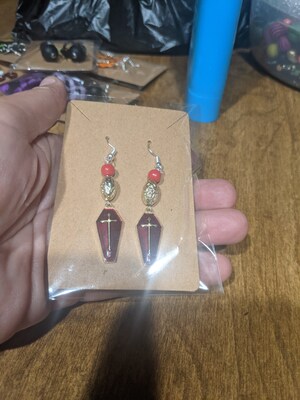 Coffin earrings - image1